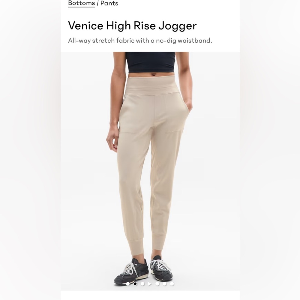 Athleta Venice High Rise Jogger Lg